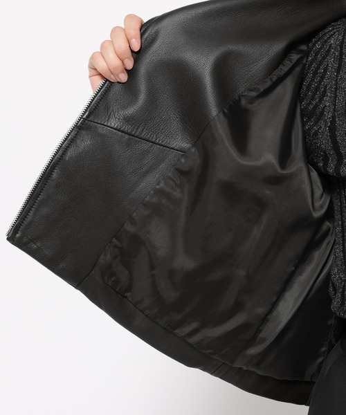 セール】レザーWライダース(HARE)（ライダースジャケット）｜HARE