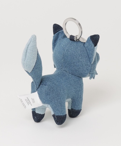 Maison Kitsune（メゾンキツネ）の「DENIM FOX BAG CHARM