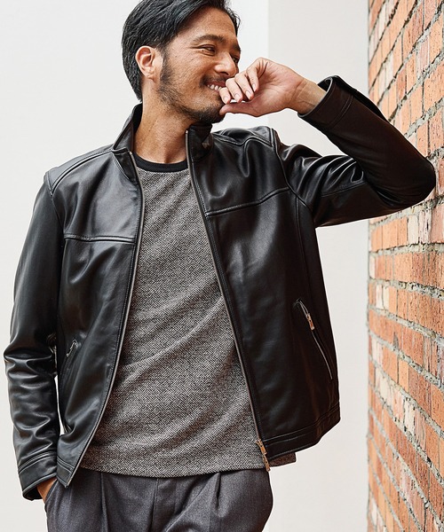 UNION STATION（ユニオンステーション）の「【EFFORTLESS】ラムレザー