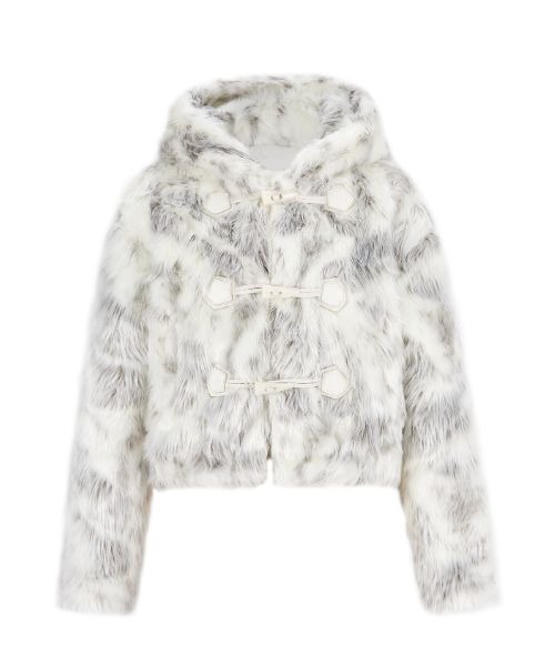 andwang（アンドワン）の「Petit Fur Duffle Coat（ダッフルコート