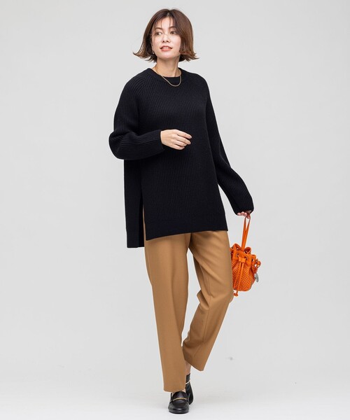 23区（ニジュウサンク）の「ウールカシミヤブレンドバルキー