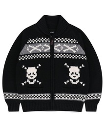 カウチンセーター」に該当するブラック/黒色系のファッション通販