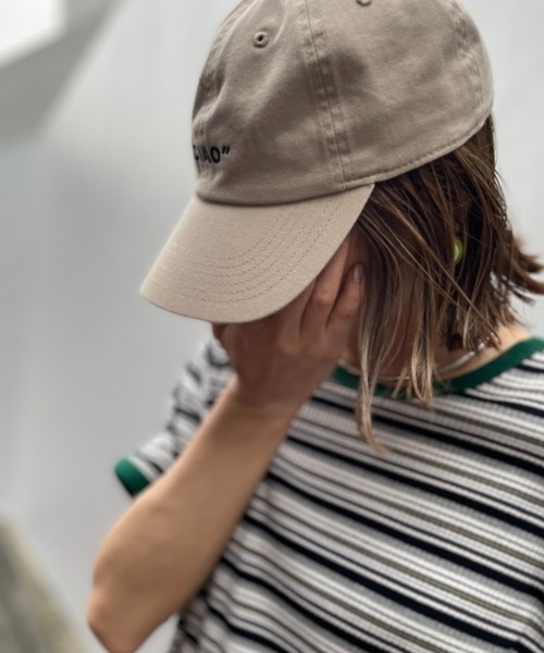 newhattan】刺繍ロゴCAP・CIAO/マラコス【PT NO. MVL043/044 ※2A