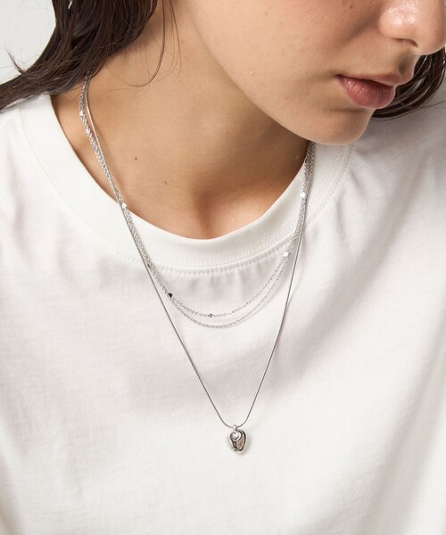 3WAY チャーム ネックレス（ネックレス）｜green label relaxing