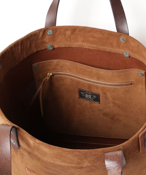 RRL（ダブル アール エル）の「ランチ スエード トート（トートバッグ