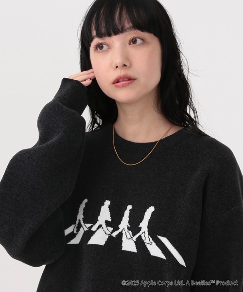 セール】THE BEATLES/やわらかリッチモールニット/625301（Tシャツ