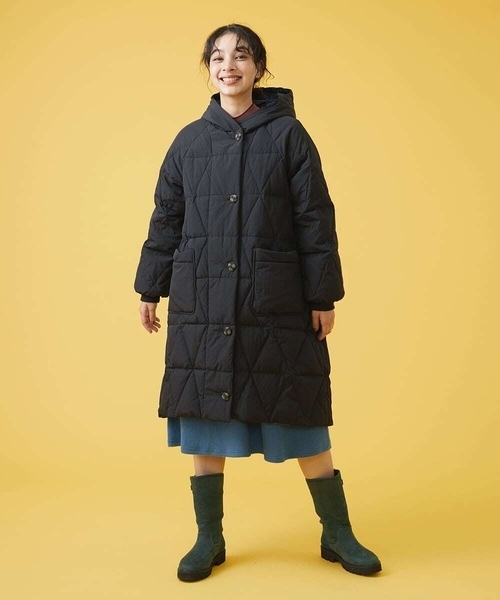 Jocomomola（ホコモモラ）の「【2WAY】ナイロンワッシャー ダウン