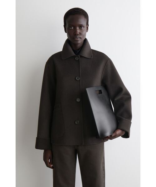 ダブルフェイスウールジャケット（その他アウター）｜COS（コス）の