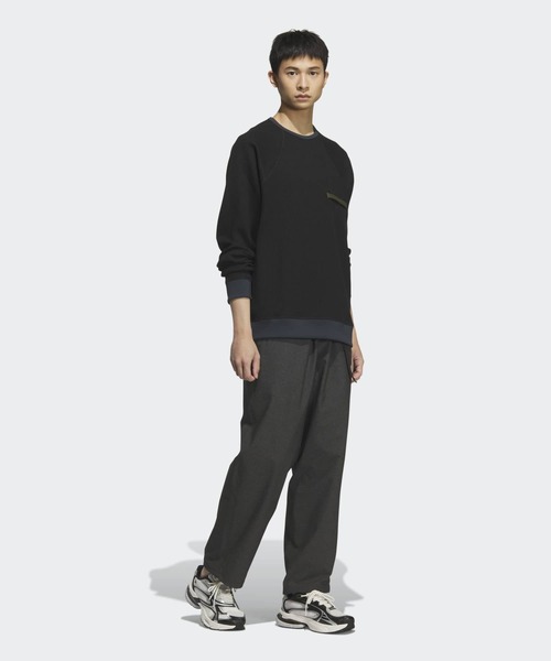 セール】シティエスケープ ルーズフィット 裏起毛 ワッフル スウェット