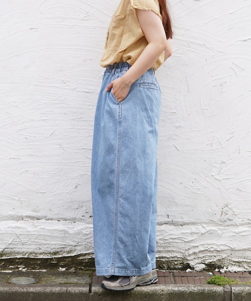 HARVESTY/ハーベスティー DENIM CIRCUS BAGGY PANTS USEDデニム