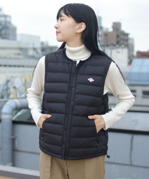 DANTON/ダントン インナーダウンクルーネックベスト INNER DOWN CREW