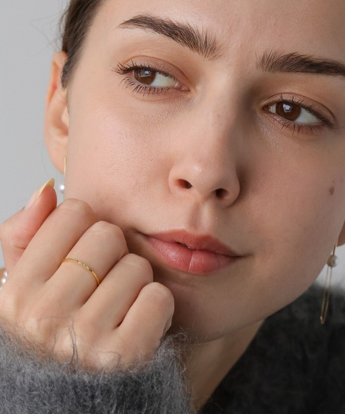 PAS TIERRA（パティエラ）の「【Briller】4連ダイヤモンドリング