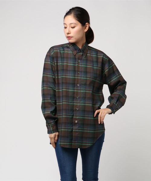 AURALEE（オーラリー）の「【AURALEE】ウールチェック ビッグシャツ