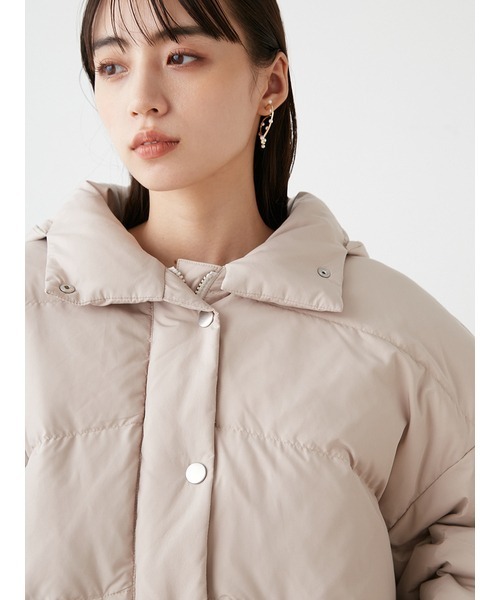 SNIDEL（スナイデル）の「Sustainableレースアップダウンジャケット