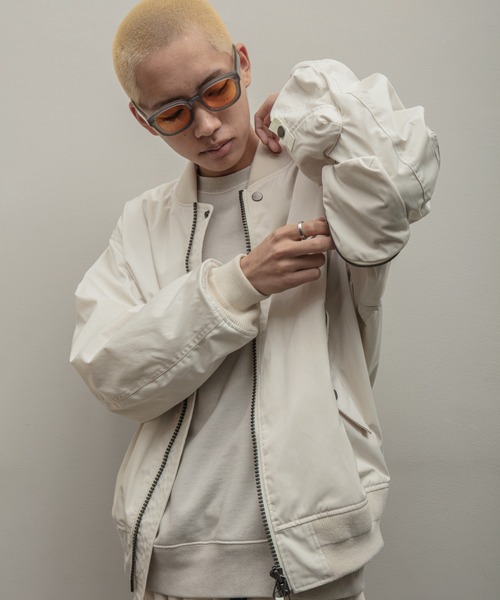 BAL（バル）の「【2023春夏】MULTI POCKET SLEEVE BOMBER JACKET（MA-1