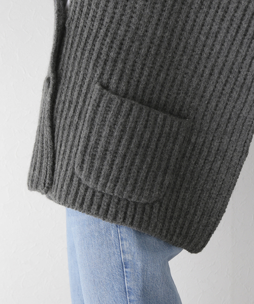 plage（プラージュ）の「SHEPLEY YARNS ストール ベスト（ベスト