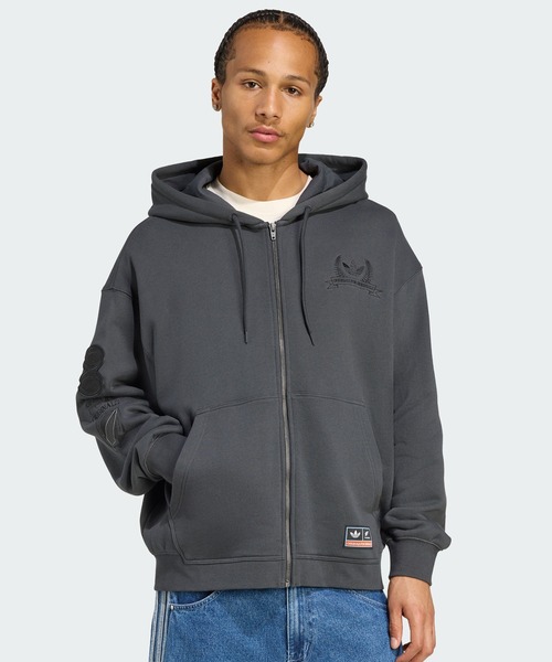 セール】アディダス オリジナルス オールブラックス フルジップ