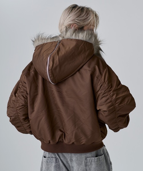 セール】N-2Bフライトミリタリーコンパクト中綿ジャッケット ナイロン