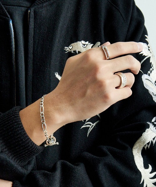 XOLO JEWELRY/ショロジュエリー] CLAW LINK ブレスレット 6MM