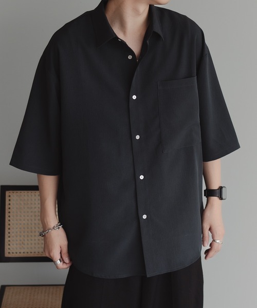 シルバーボタンタイシャツ（シャツ/ブラウス）｜epnok（エプノック）の