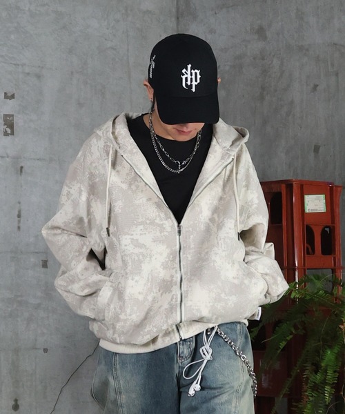 Labordi / ラボード】ツリーカモ柄 リアルツリー / デニム / ケミカル