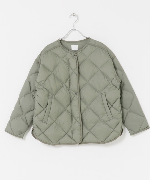 ライトダウンキルトショートブルゾン（ダウンジャケット/コート