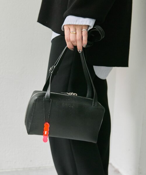 セール】《本革》ONE.（ワンドット）別注ロングハンドルボストンバッグ