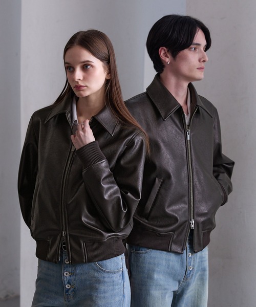 CLEL（クレイル）の「【CLEL】Deep Texture Blouson / ディープ