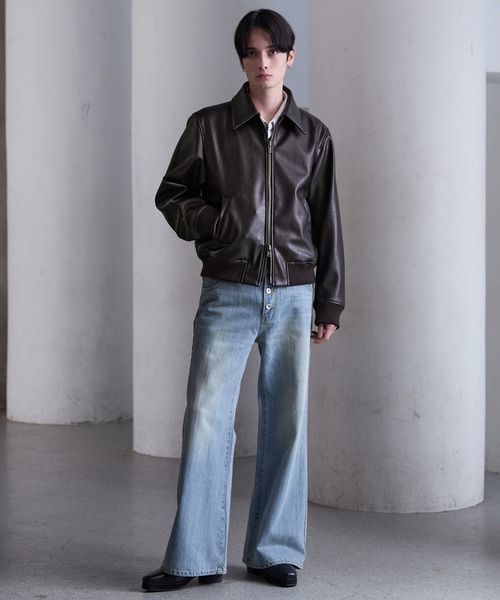 CLEL】Deep Texture Blouson / ディープテクスチャーブルゾン