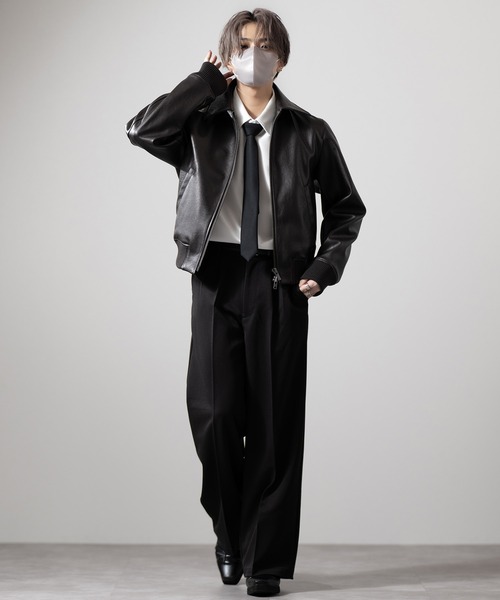 CLEL】Deep Texture Blouson / ディープテクスチャーブルゾン