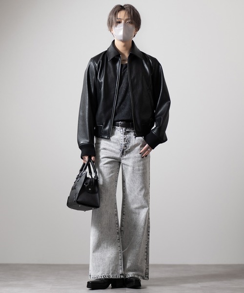 CLEL】Deep Texture Blouson / ディープテクスチャーブルゾン