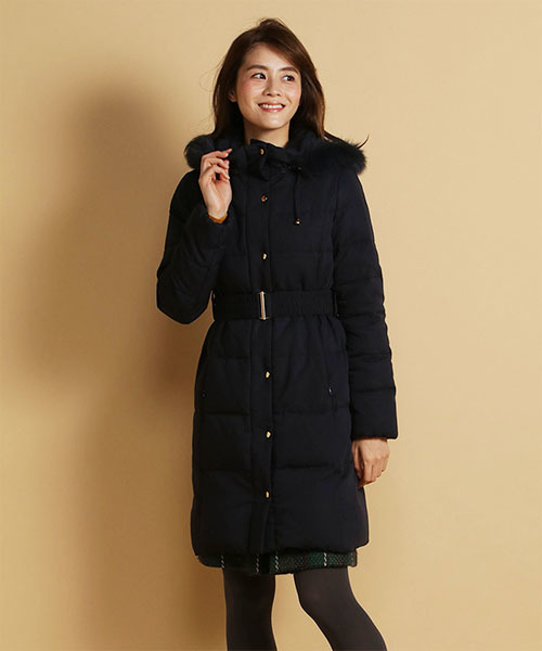 SWINGLE（スウィングル）の「【雑誌掲載】ロングダウンコート