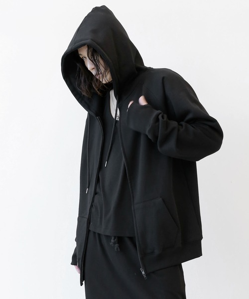 minsobi（ミンソビ）の「ユニセックス ジップアップパーカー ビッグ