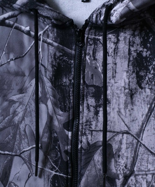 SETUP対応 Tree Camo Fleece Full Zip Hoodie/ツリーカモ 裏毛