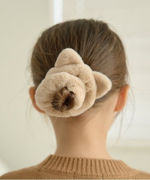 ねこみみフェイクファーシュシュ（シュシュ）｜Lycee mine（リセマイン