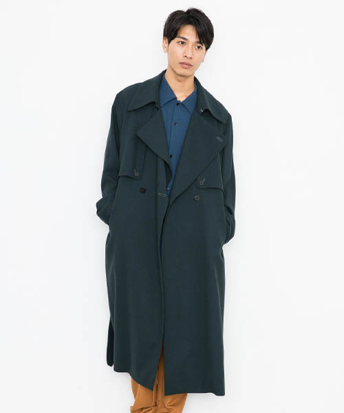 ETHOSENS（エトセンス）の「【ETHOSENS】ジョーゼットトレンチコート