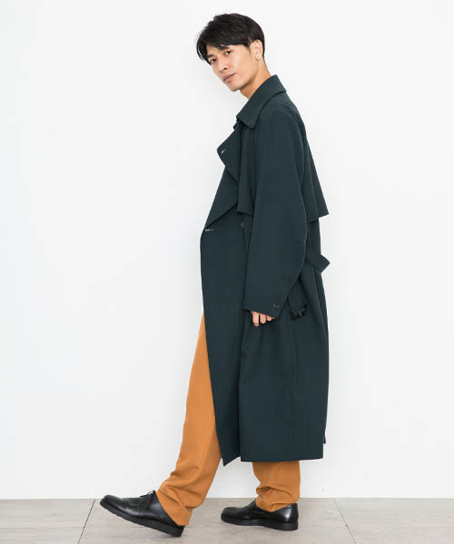 ETHOSENS（エトセンス）の「【ETHOSENS】ジョーゼットトレンチコート