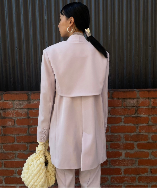 Ameri（アメリ）の「3WAY CONSTRUCTION JACKET（テーラードジャケット