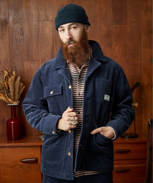 schott（ショット）の「Schott/ショット/COUDUROY COVERALL JKT