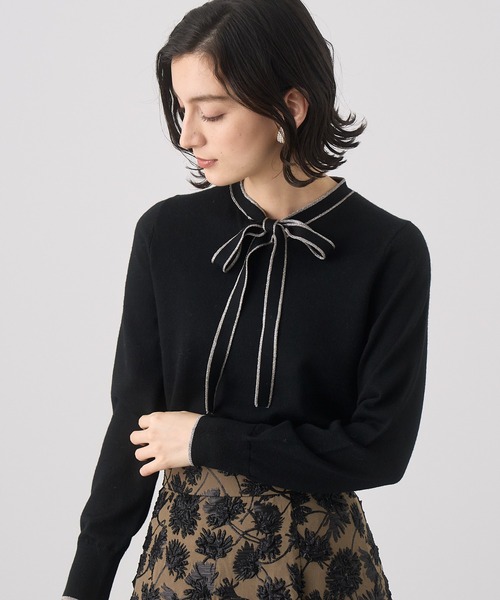 ANAYI（アナイ）の「グリッターラインボウ プルオーバー（ニット