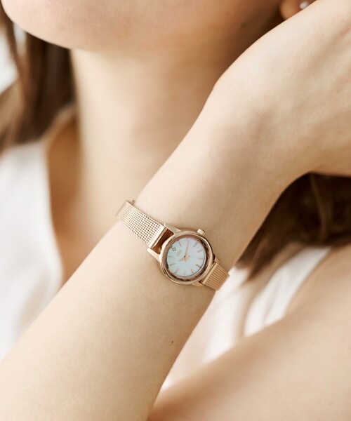 ソーラーウォッチ メッシュベルト（アナログ腕時計）｜ete（エテ）の