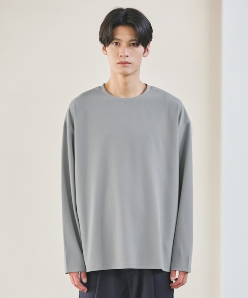 静電気防止ドライアムンゼンクルーネック&モックネックベーシック