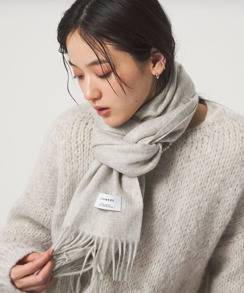 カシミヤ マフラー（マフラー）｜green label relaxing（グリーン