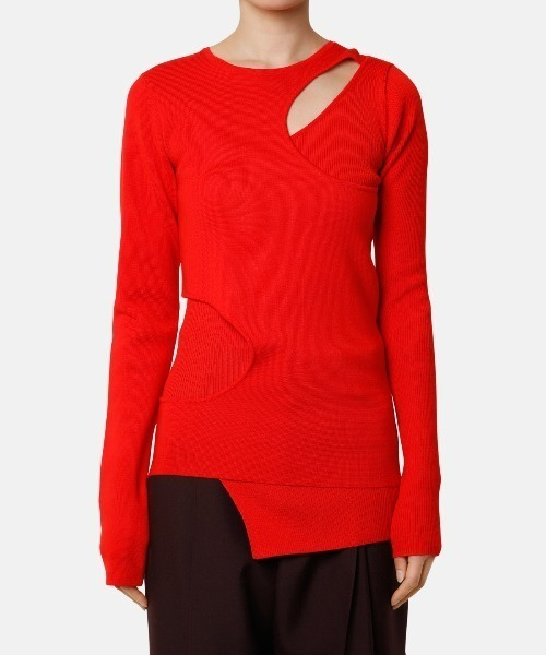 iRENE（アイレネ）の「Cut Out Detail Knit tops（ニット/セーター