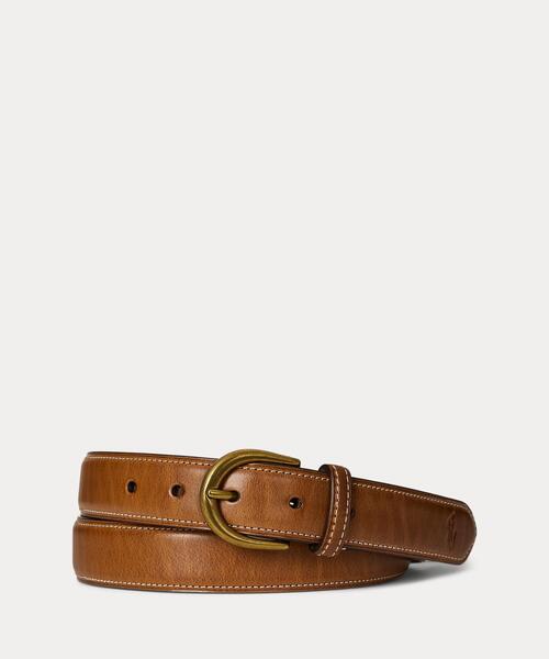フルグレイン レザー ベルト（ベルト）｜POLO RALPH LAUREN（ポロ