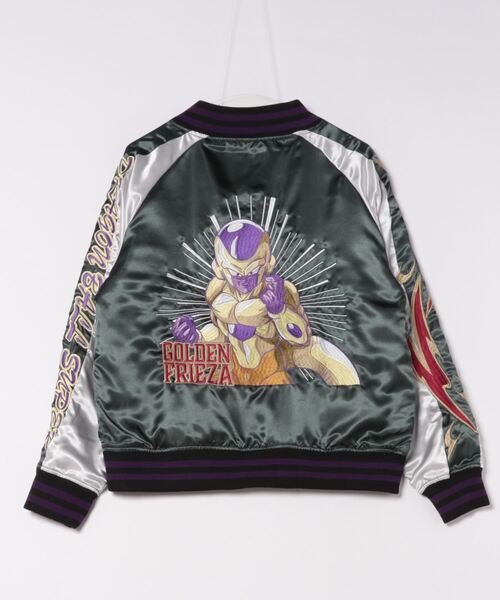 DRAGON BALL Z、超 】 エンブロイダリー スカジャン L（スカジャン