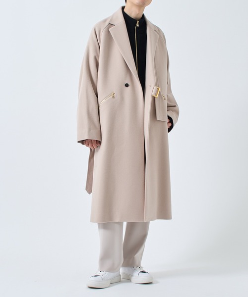 別注〉 Tailored Tie Locken Coat（チェスターコート）｜CULLNI