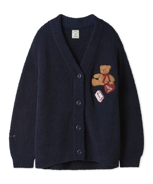 gelato pique（ジェラートピケ）の「ベビモコベアさがらカーディガン