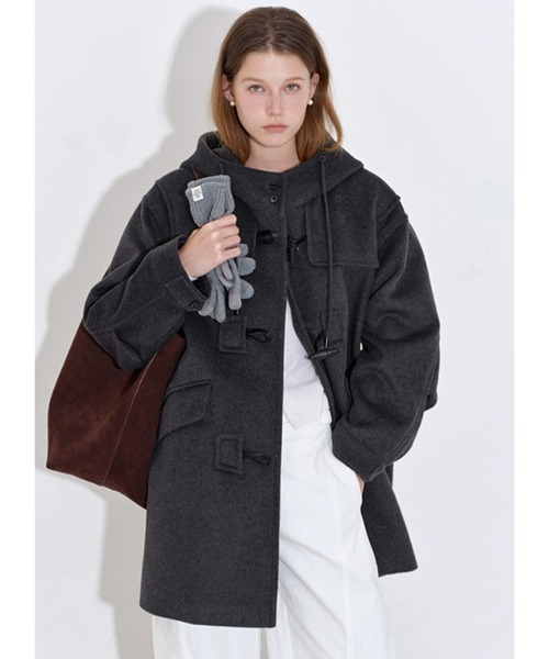 ウールミドル丈ダッフルコート FD24W448【Fano Studios】【2025AW