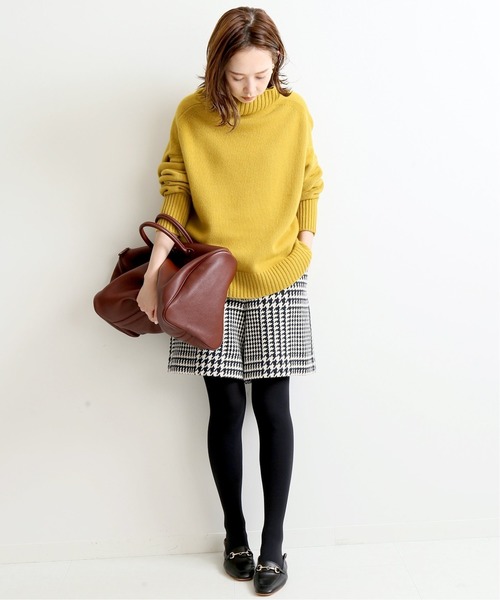 IENA（イエナ）の「AQUAハイネックワイドプルオーバー◇（ニット